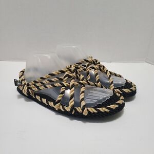 Nomadic State‎ of Mind Original JC rope sandal, twisted in various twists NWOT